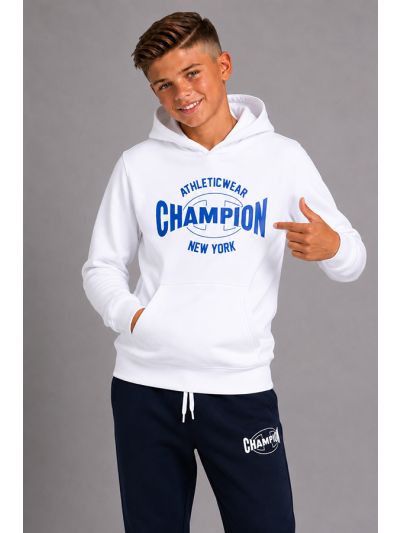 Champion otroški pulover C307253-WW006- bel