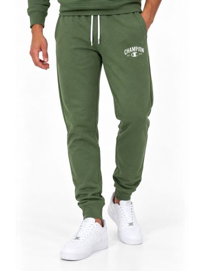 Champion moške dolge hlače s patentom C222785-GS548 zelene