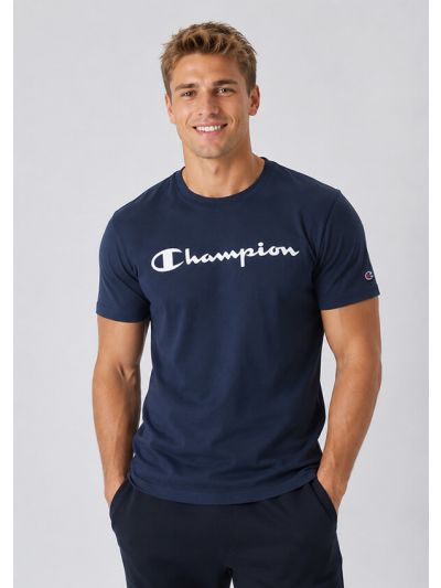 Champion moška majica kratek rokav C221814-BS501 Navy