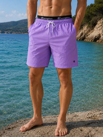Champion moške kopalne hlače lila C213688-VS024