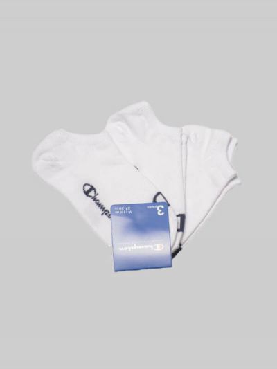 Otroške nogavice Champion® 804577 3 pari - bela