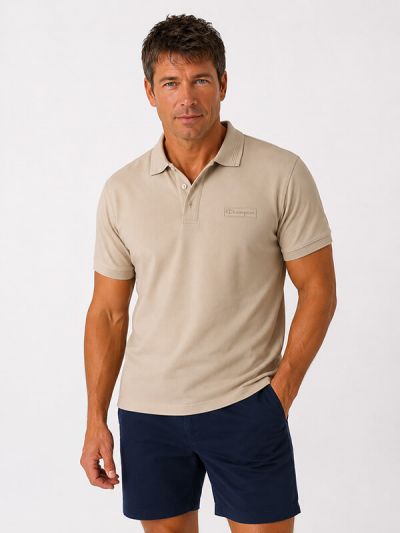 Champion moška polo majica bež C222243-MS041