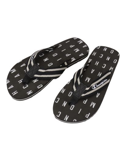 Moški sandali CABANA Champion® - S20868 - na prst - črni print