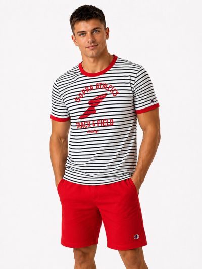 Champion moška Majica kratek rokav RINGER  navy C222159-BS501
