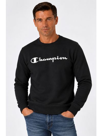 Champion moški pulover brez kapuce C221919-KK001 črn