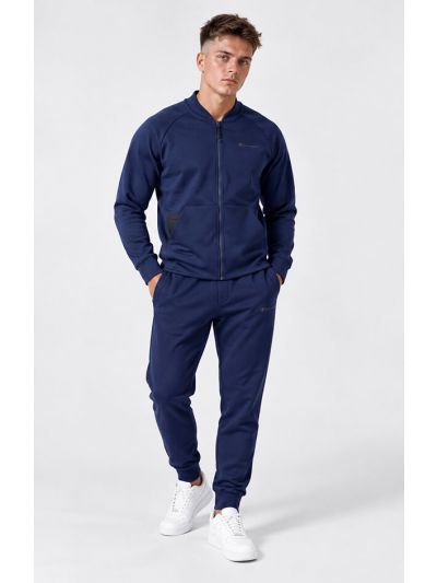 Champion moška trenirka brez kapuce komplet C222665-BS558 modra