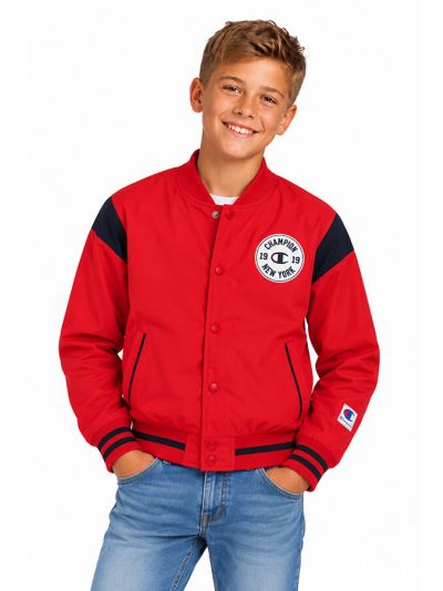 Champion jakna Bomber Academy C307947-RS067 rdeč