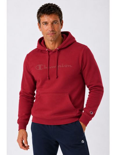 Champion moški pulover s kapuco (hoodie) C222990-RS508 bordo