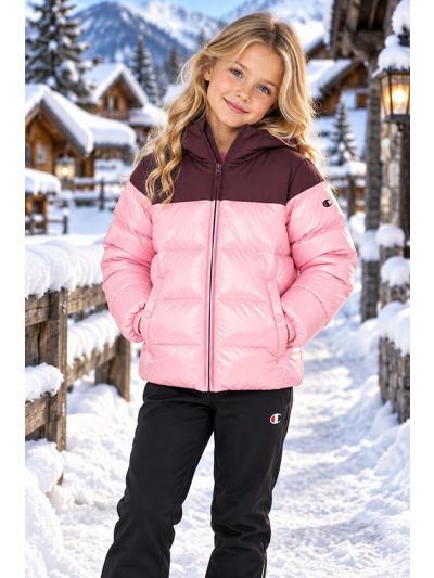 Dek. jakna s kapuco roza  C405041-PS146